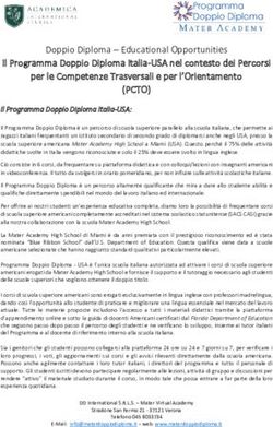 (PCTO) Doppio Diploma - Educational Opportunities Il Programma Doppio Diploma Italia-USA nel contesto dei Percorsi per le Competenze Trasversali e ...