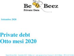 PRIVATE DEBT OTTO MESI 2020 - SETTEMBRE 2020 - BEBEEZ