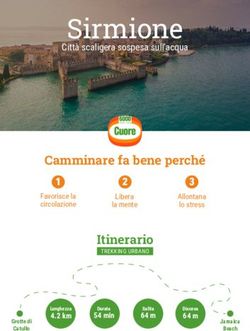 Sirmione - Camminare fa bene perch&eacute; Itinerario 1 - Olio Cuore