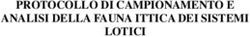 PROTOCOLLO DI CAMPIONAMENTO E ANALISI DELLA FAUNA ITTICA DEI SISTEMI LOTICI