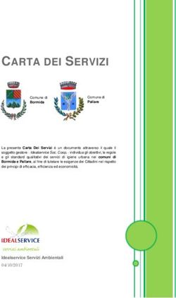CARTA DEI SERVIZI - Comune di Bormida