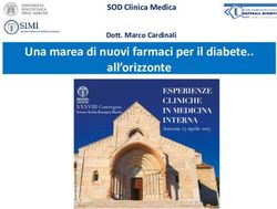Una marea di nuovi farmaci per il diabete.. all'orizzonte - SOD Clinica Medica Dott. Marco Cardinali - Societ&agrave; Italiana ...