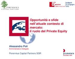 Opportunità e sfide nell'attuale contesto di mercato: il ruolo del Private Equity - Alessandro Poli - Prometeia