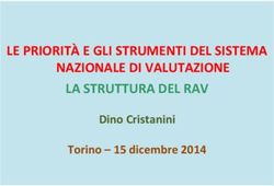 LE PRIORITÀ E GLI STRUMENTI DEL SISTEMA NAZIONALE DI VALUTAZIONE LA STRUTTURA DEL RAV - Dino Cristanini Torino - 15 dicembre 2014