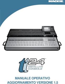 MANUALE OPERATIVO AGGIORNAMENTO VERSIONE 1.5