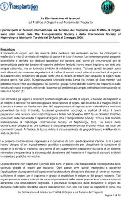 La Dichiarazione di Istanbul