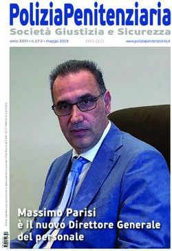 PoliziaPenitenziaria Societ&agrave; Giustizia e Sicurezza - Massimo Parisi - Polizia Penitenziaria