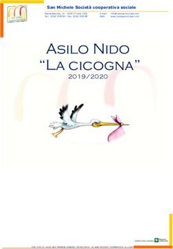 Asilo Nido "La cicogna" 2019/2020 - Cooperativa ...