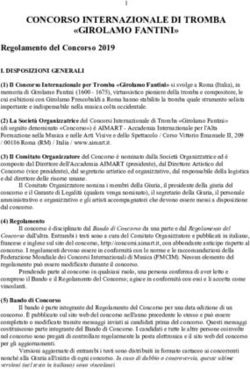 CONCORSO INTERNAZIONALE DI TROMBA "GIROLAMO FANTINI"