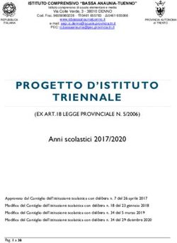 PROGETTO D'ISTITUTO TRIENNALE - (EX ART.18 LEGGE PROVINCIALE N. 5/2006)