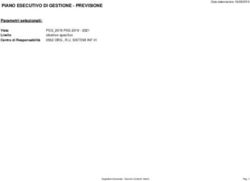 PIANO ESECUTIVO DI GESTIONE - PREVISIONE - Parametri selezionati: Comune di Grosseto