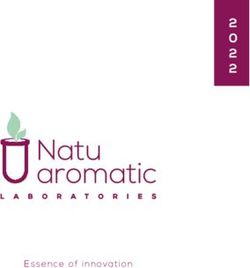 Essence of innovation - Laboratorios Natuaromatic