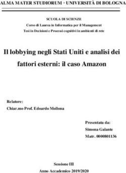 Il lobbying negli Stati Uniti e analisi dei fattori esterni: il caso Amazon