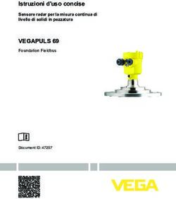 VEGAPULS 69 Foundation Fieldbus - Istruzioni d'uso concise
