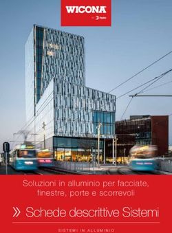 Schede descrittive Sistemi - Soluzioni in alluminio per facciate, finestre, porte e scorrevoli - WICONA