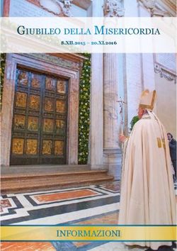 Giubileo della Misericordia - INFORMAZIONI - 8.XII.2015 - 20.XI.2016