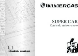 SUPER CAR Comando amico remoto - Istruzioni e avvertenze - Immergas