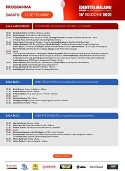 PROGRAMMA SABATO 25SETTEMBRE - La Gazzetta del Gusto
