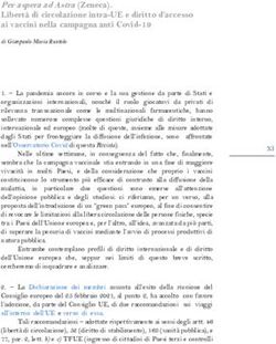 Per aspera ad Astra (Zeneca). Libert&agrave; di circolazione intra-UE e diritto d'accesso ai vaccini nella campagna anti Covid-19 - DPCE Online
