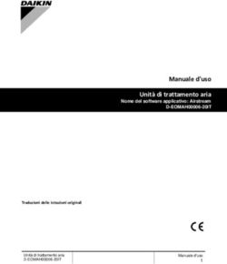 Manuale d'uso Unità di trattamento aria - Daikin Applied Europe