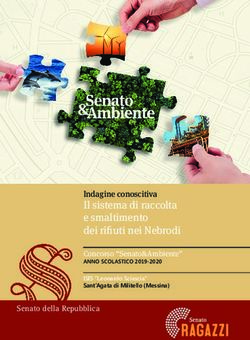 Il sistema di raccolta e smaltimento dei rifiuti nei Nebrodi - Indagine conoscitiva