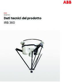 Dati tecnici del prodotto - IRB 360