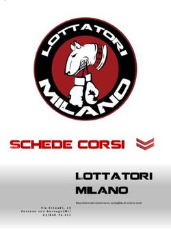 Schede corsi Lottatori milano