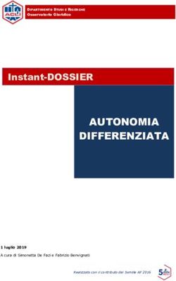 AUTONOMIA DIFFERENZIATA - Instant-DOSSIER - Benecomune.net