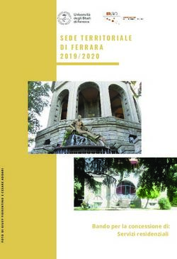SEDE TERRITORIALE DI FERRARA - Bando per la concessione di: Servizi residenziali - ER.GO