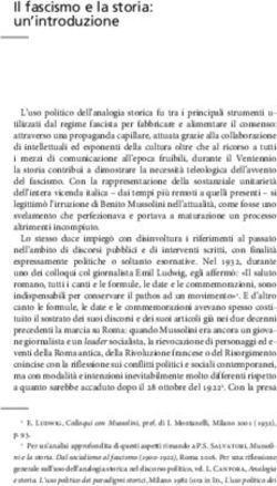 Il fascismo e la storia: un'introduzione