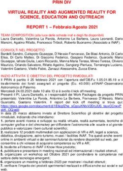 PRIN DIV VIRTUAL REALITY AND AUGMENTED REALITY FOR SCIENCE, EDUCATION AND OUTREACH