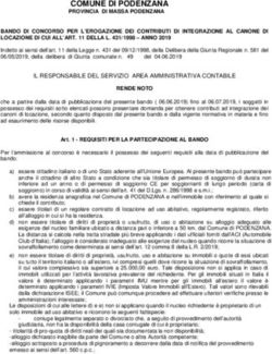 COMUNE DI PODENZANA PROVINCIA DI MASSA PODENZANA - Comune di ...