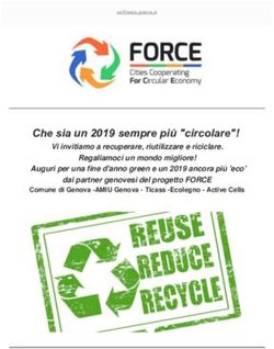 Che sia un 2019 sempre più "circolare"! - AMIU Genova