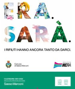 I RIFIUTI HANNO ANCORA TANTO DA DARCI - Sasso Marconi CALENDARIO 2021-2022 - Comune di ...