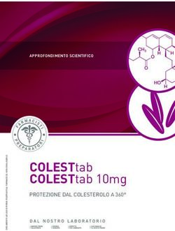 COLESTtab COLESTtab 10mg - PROTEZIONE DAL COLESTEROLO A 360 - APPROFONDIMENTO SCIENTIFICO - Assets