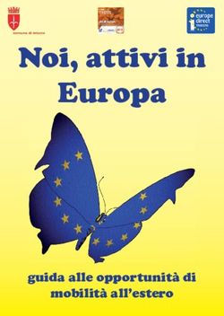 Noi, attivi in Europa - guida alle opportunit&agrave; di mobilit&agrave; all'estero