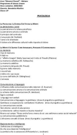 PSICOLOGIA - Liceo Pascoli Bolzano