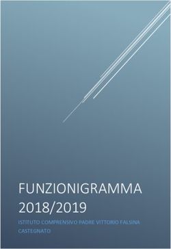 FUNZIONIGRAMMA 2018/2019 - ISTITUTO COMPRENSIVO PADRE VITTORIO FALSINA CASTEGNATO - Istituto Comprensivo di Castegnato (BS)