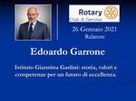 Presidente Pino Boero - Anno rotariano 2020-2021 - Rotary Club Genova