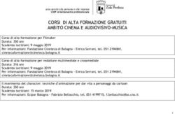 CORSI DI ALTA FORMAZIONE GRATUITI AMBITO CINEMA E AUDIOVISIVO-MUSICA