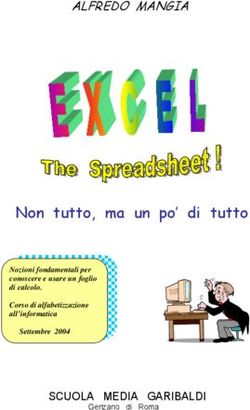 Non tutto, ma un po' di tutto - ALFREDO MANGIA - SCUOLA MEDIA GARIBALDI