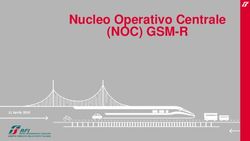 (NOC) GSM-R Nucleo Operativo Centrale - 11 Aprile 2019