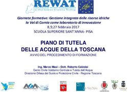 PIANO DI TUTELA DELLE ACQUE DELLA TOSCANA - LIFE-REWAT