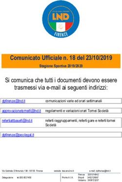 Comunicato Ufficiale n. 18 del 23/10/2019 - FIGC Toscana