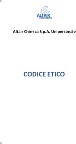 CODICE ETICO Altair Chimica S.p.A. Unipersonale