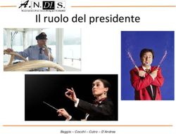 Il ruolo del presidente - Baggio - Cocchi - Cutro - D'Andrea - Istituto di Istruzione Superiore Faicchio - Castelvenere