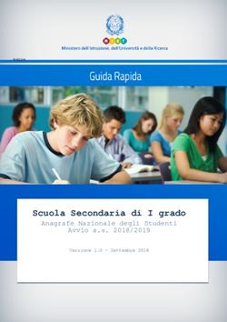 Scuola Secondaria di I grado - Anagrafe Nazionale degli Studenti Avvio a.s. 2018/2019 - Madisoft