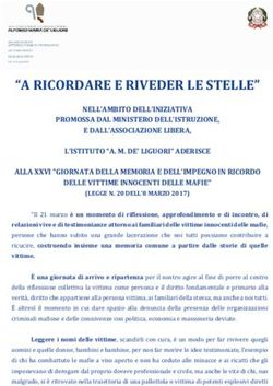 "A RICORDARE E RIVEDER LE STELLE" - IIS "AM de' Liguori"