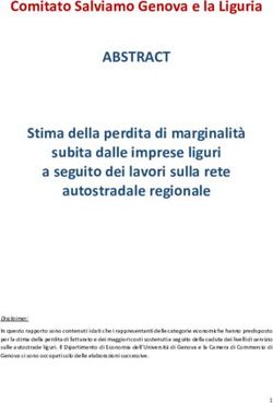 ABSTRACT Comitato Salviamo Genova e la Liguria