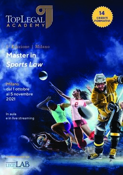 Master in Sports Law 1a Edizione | Milano - TopLegal Academy